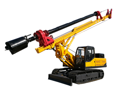 工况较差的场合一般可选择履带式液压旋挖钻机